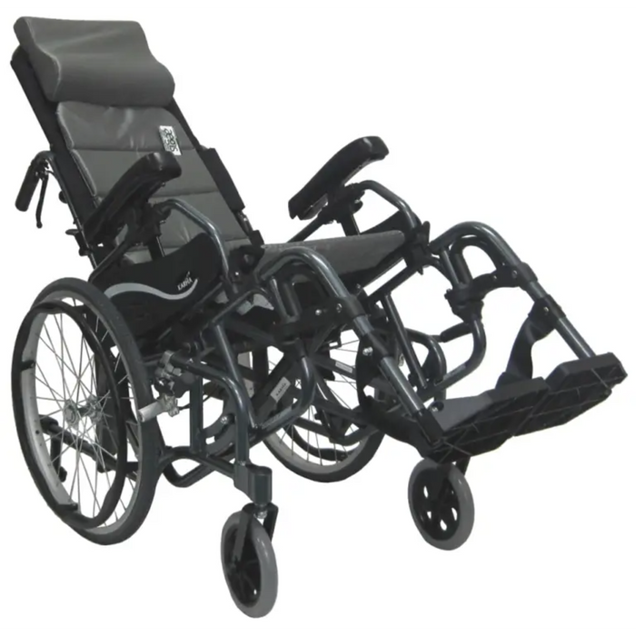 Karman VIP-515 Tilt-in-Space T6 Aluminum Foldable Wheelchair